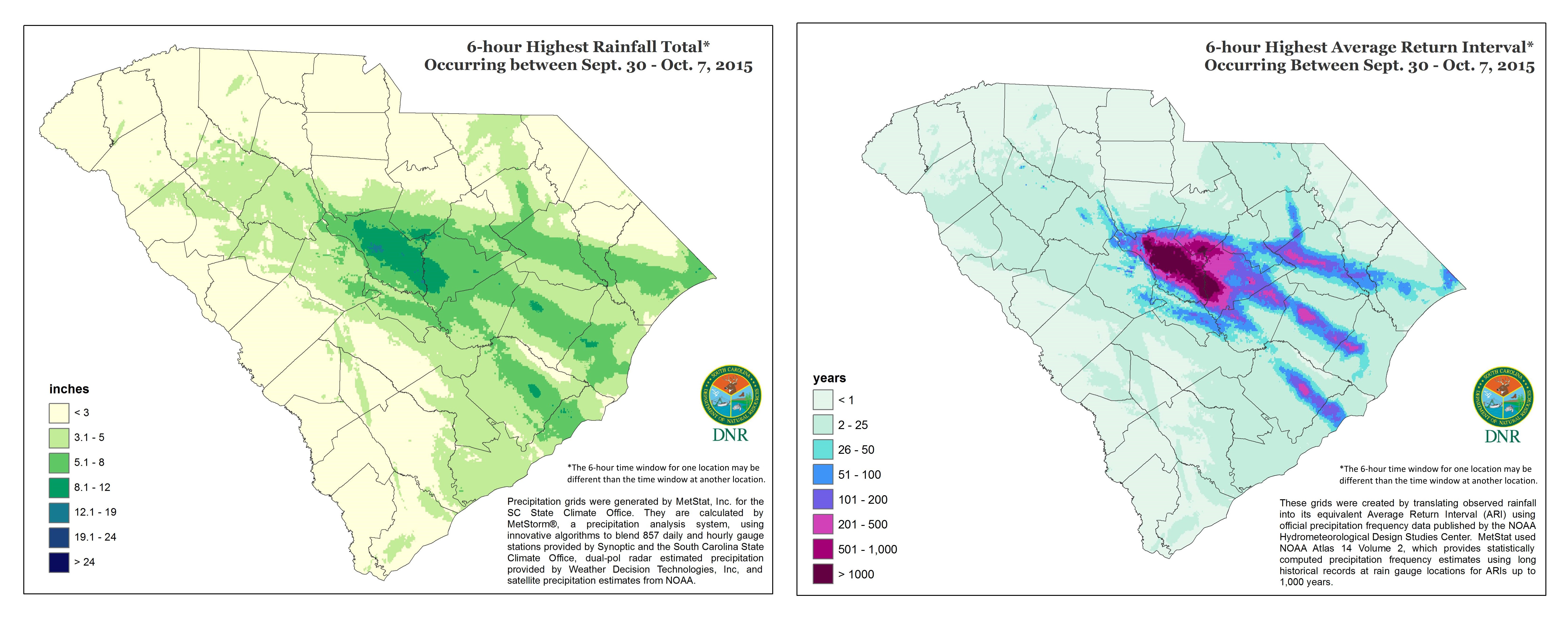 South Carolina Flood Maps Sc Flood 2015 Data